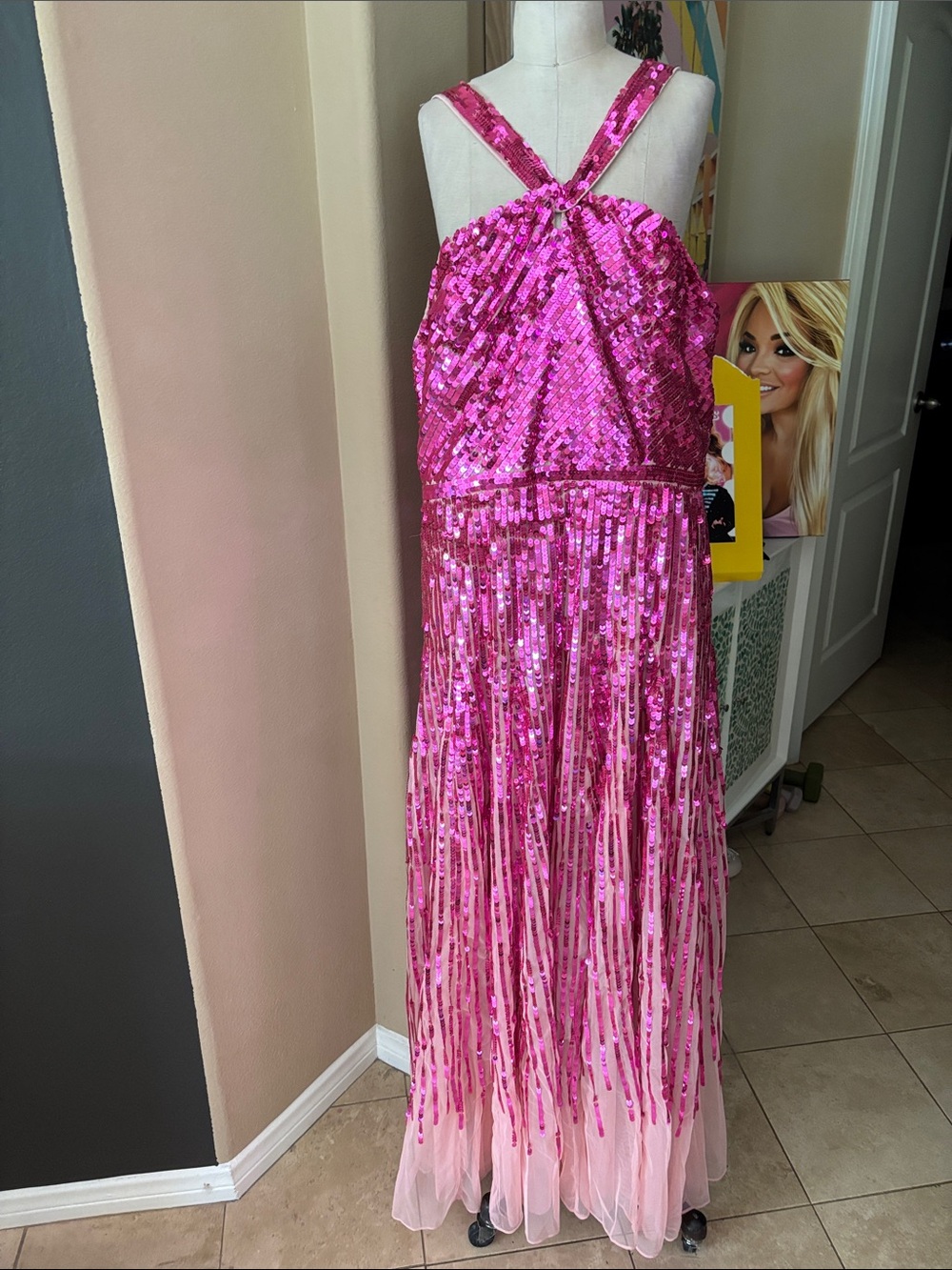 Mac Duggal Sequin Gown